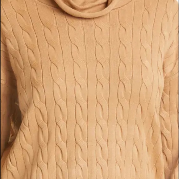 Veronica Beard Lova Cable Knit Turtleneck Sweater - Picture 8 of 14
